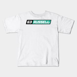 George Russell 63 F1 Driver Kids T-Shirt